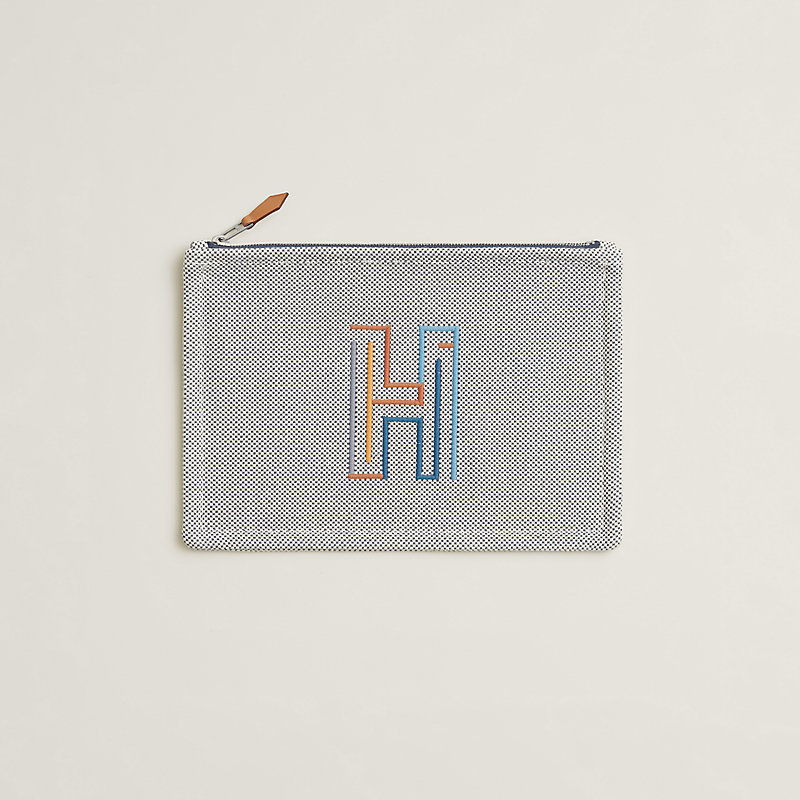 Hermes*Hティサージュ*フラットポーチ Hロゴ入り 楽天市場】h ポーチ エルメスの通販